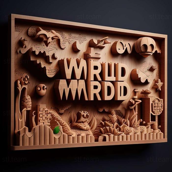 3D model Super Mario World game (STL)